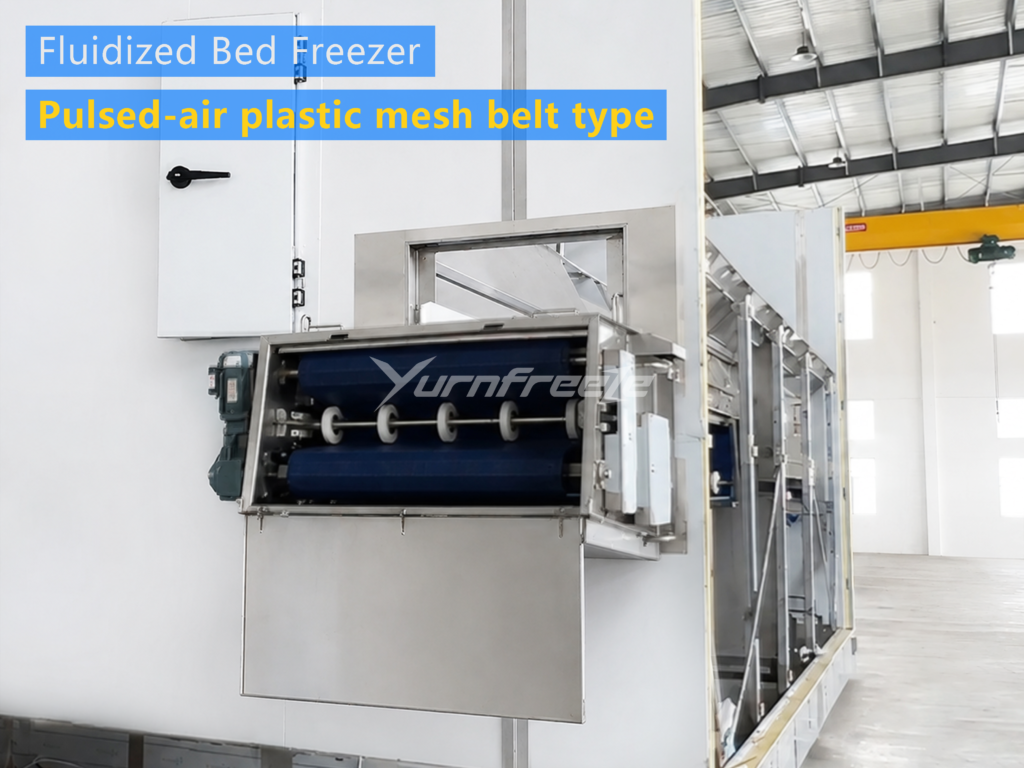 Yurnfreeze Pulsed-air plastic mesh belt type