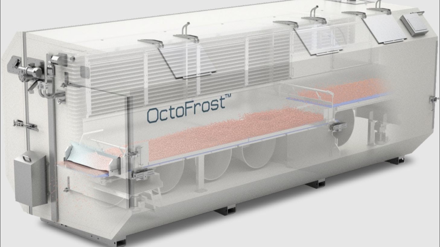 OctoFrost Fluidized Bed freezer